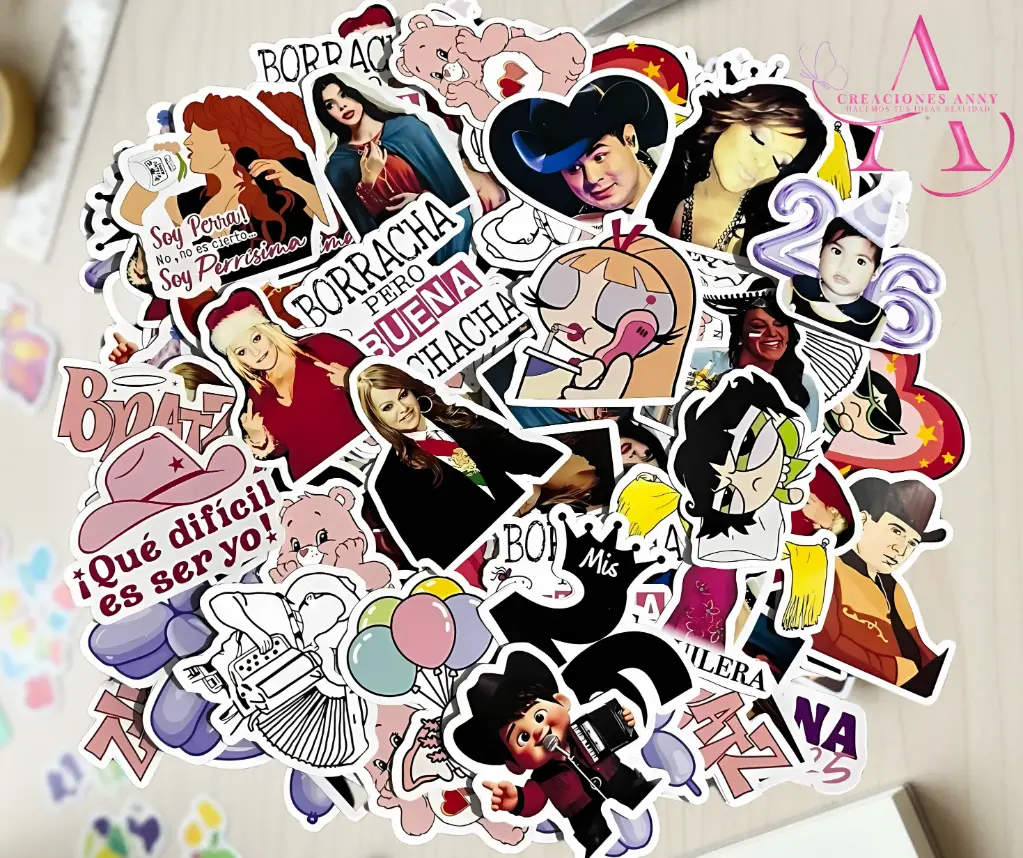 Stickers Personalizados (40 piezas)