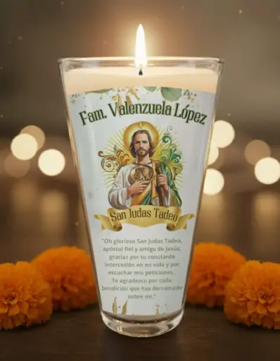 Veladora Personalizada - San Judas Tadeo