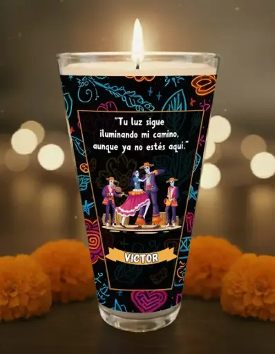 Veladora - Día de Muertos (F)