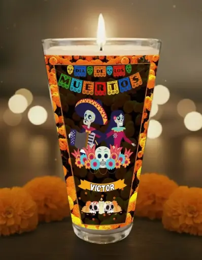 Veladora - Día de Muertos (G)
